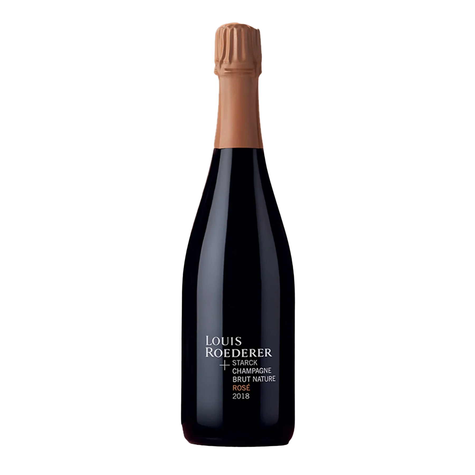 Louis Roederer et Philippe Starck Brut Nature Rose 2018 - Kent Street Cellars