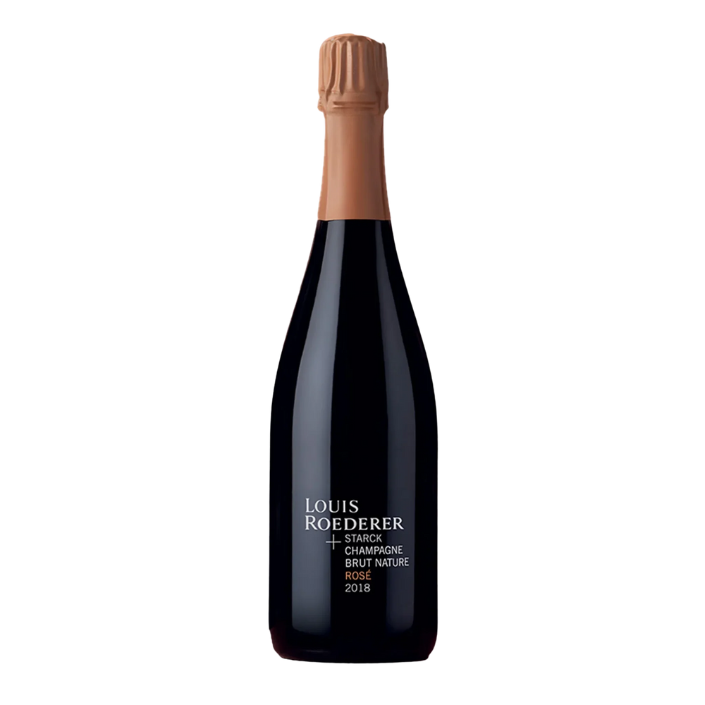 Louis Roederer et Philippe Starck Brut Nature Rose 2018
