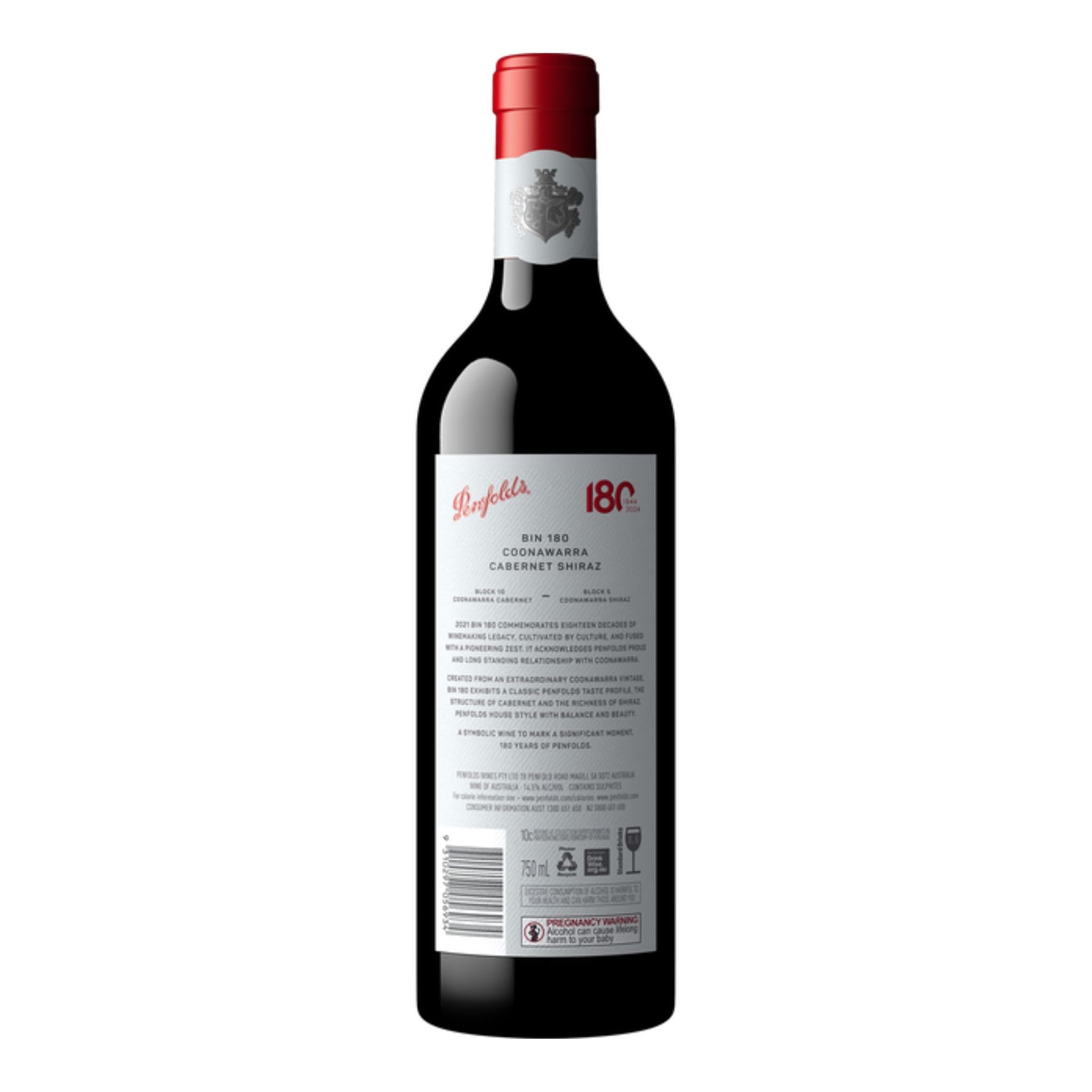 Penfolds Bin 180 Cabernet Shiraz 2021 - Kent Street Cellars
