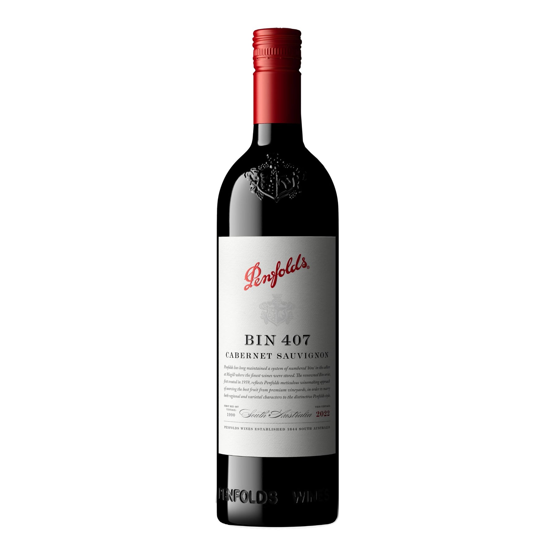 Penfolds Bin 407 Cabernet Sauvignon 2022 - Kent Street Cellars
