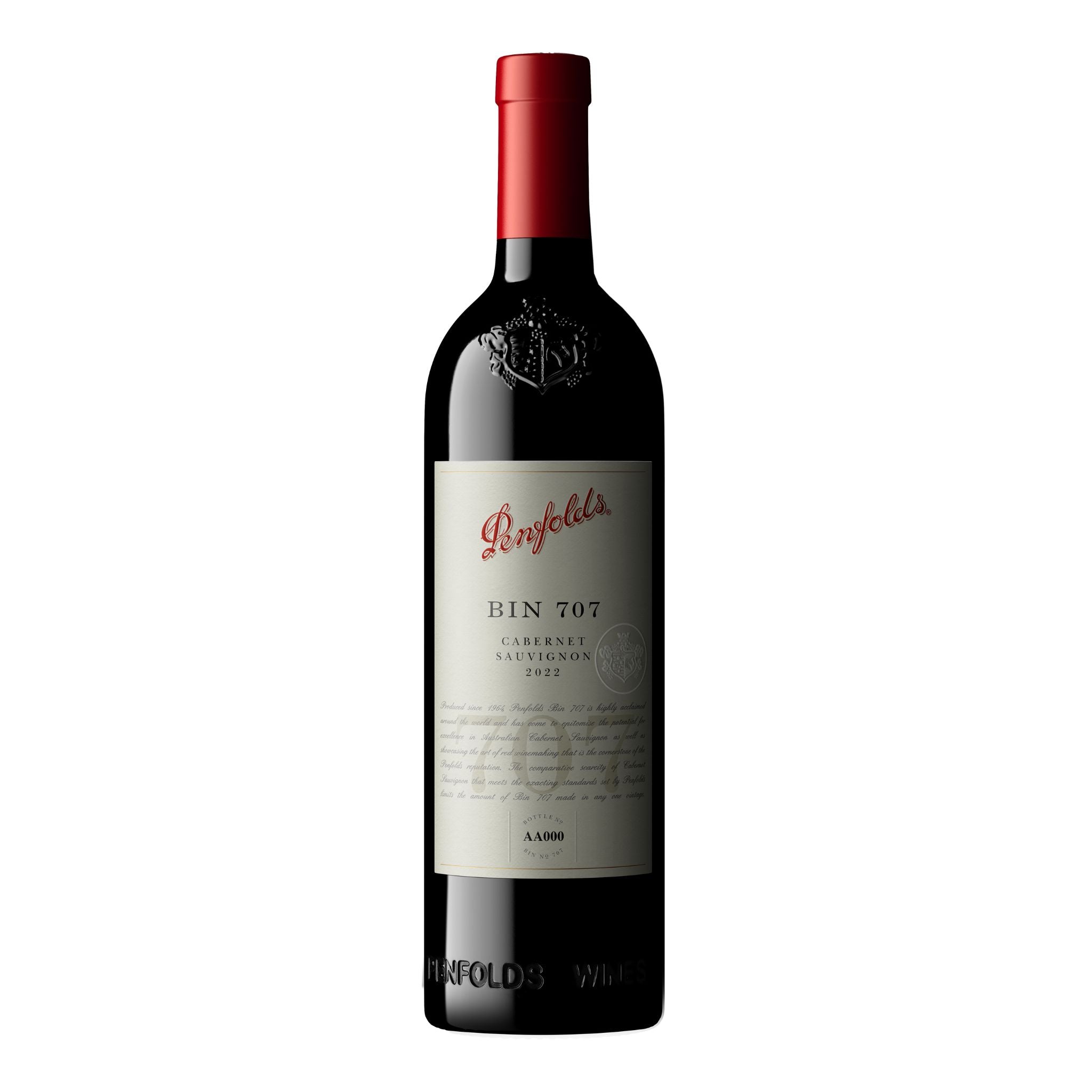 Penfolds Bin 707 Cabernet Sauvignon 2022 (Gift Boxed)