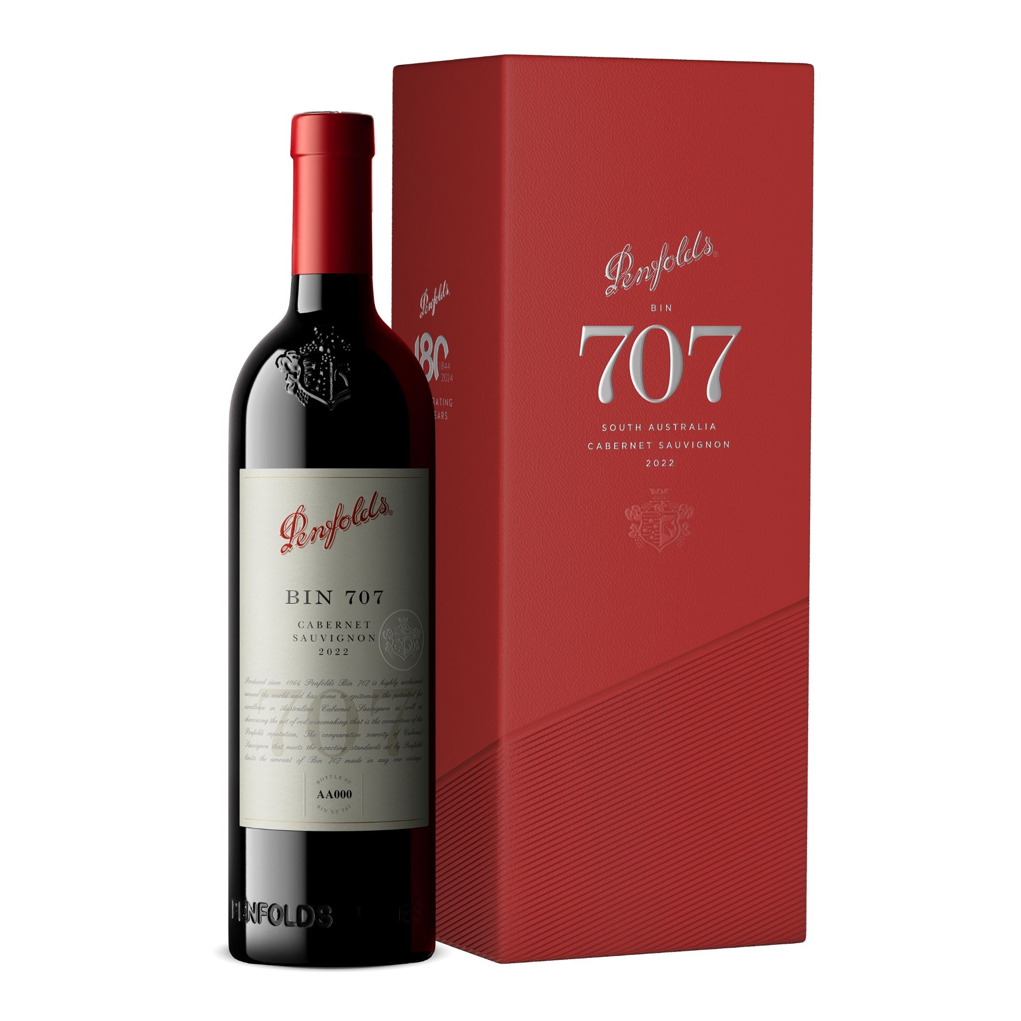 Penfolds Bin 707 Cabernet Sauvignon 2022 (Gift Boxed)