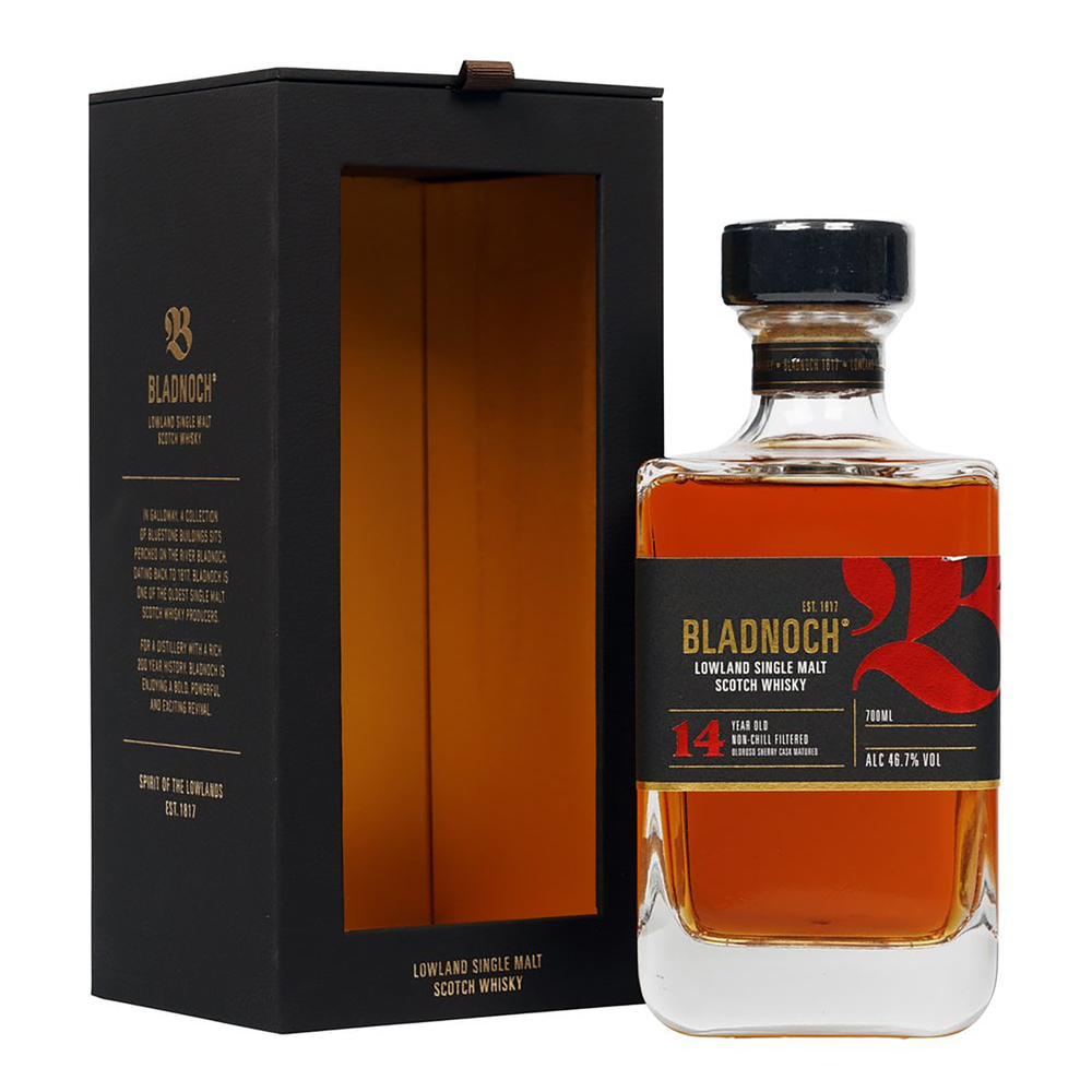 Bladnoch 14 Year Old Single Malt Scotch Whisky 700mL