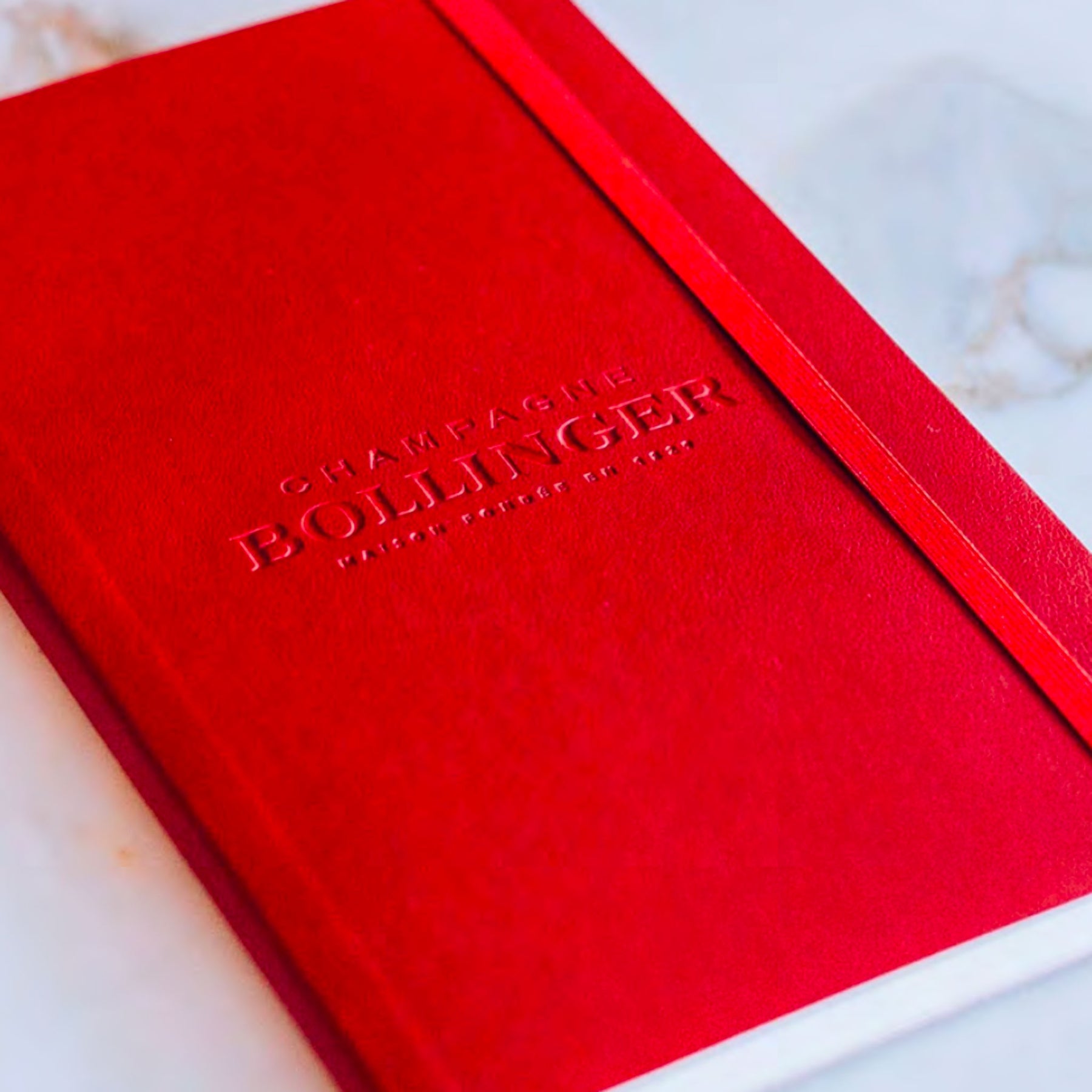 Bollinger Red Notebook