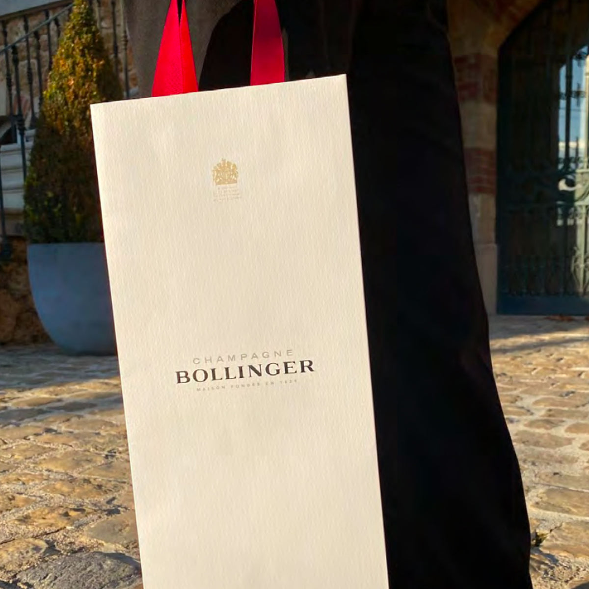 Bollinger Single Bottle Gift Bag