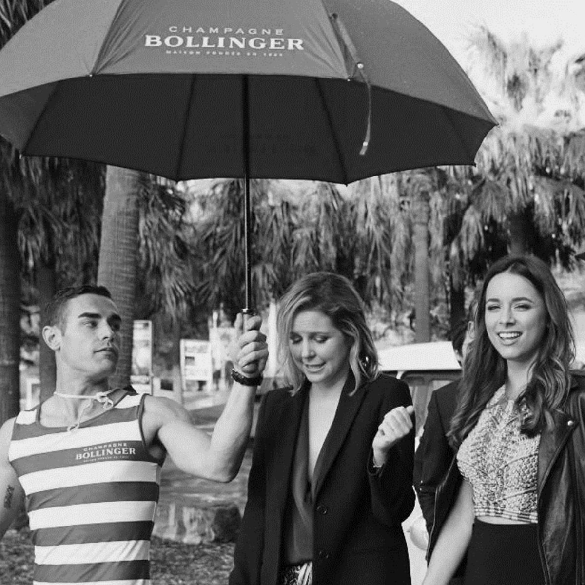Bollinger Red Umbrella