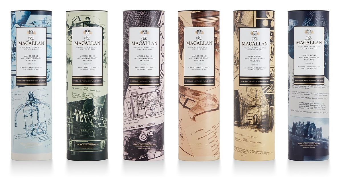 The Macallan James Bond 60th Anniversary Release Decade V Single Malt Scotch Whisky 700ml - Kent Street Cellars