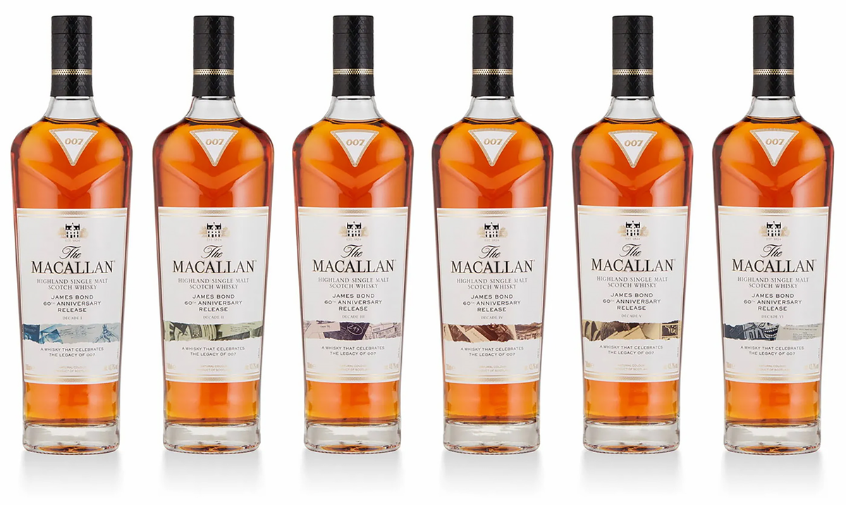 The Macallan James Bond 60th Anniversary Release Decade V Single Malt Scotch Whisky 700ml - Kent Street Cellars