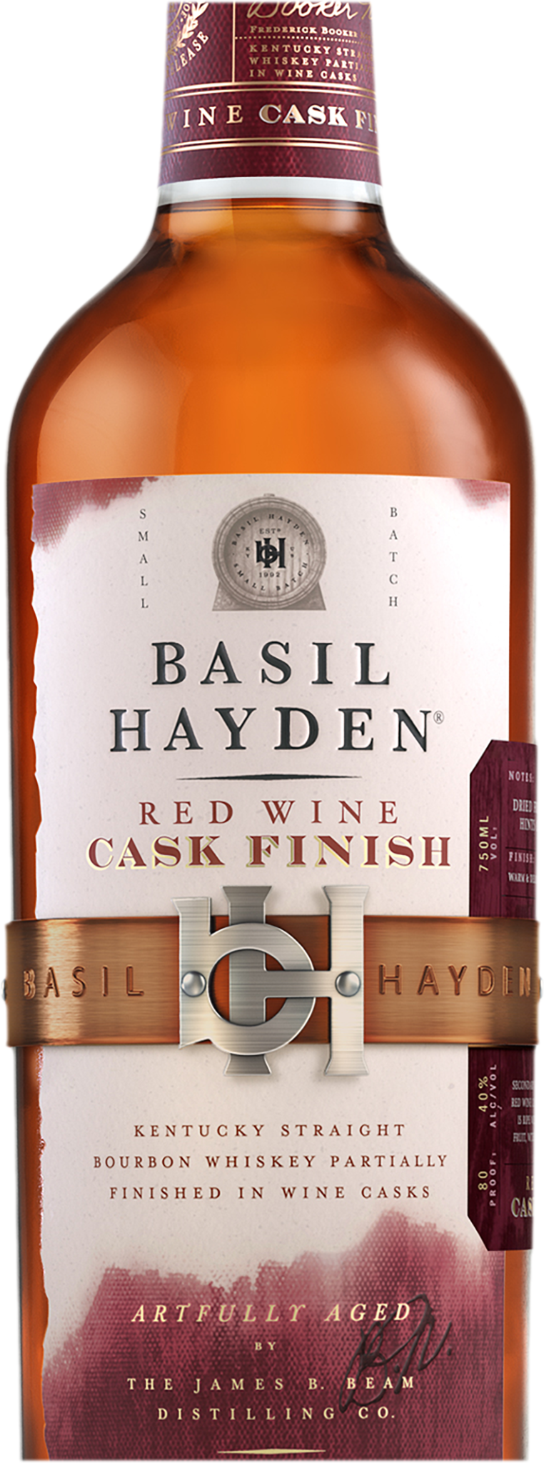 Basil Hayden s Kentucky Red Wine Finish Bourbon Kent Street Cellars