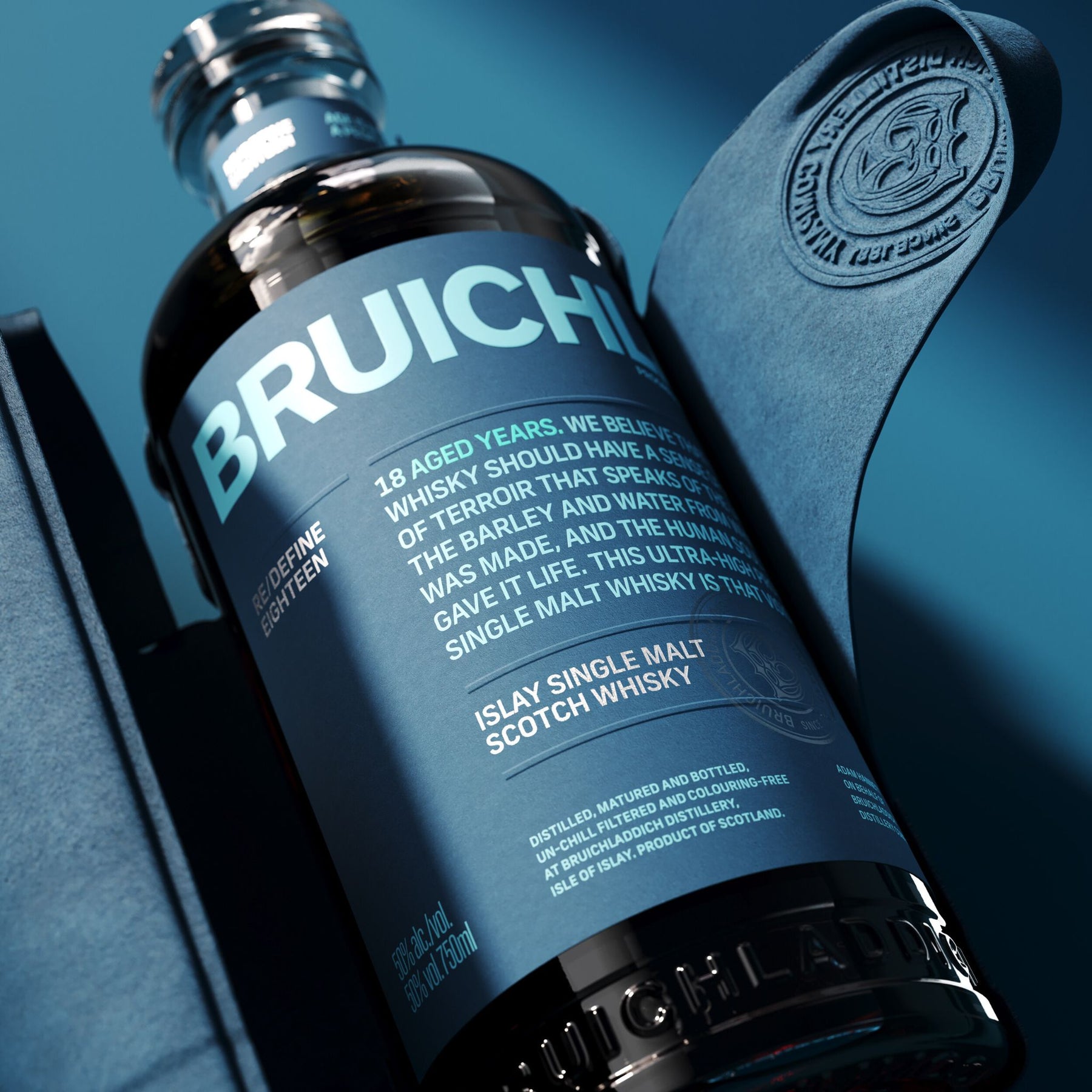Bruichladdich 18 Year Old Islay Single Malt Scotch Whisky 700ml - Kent Street Cellars