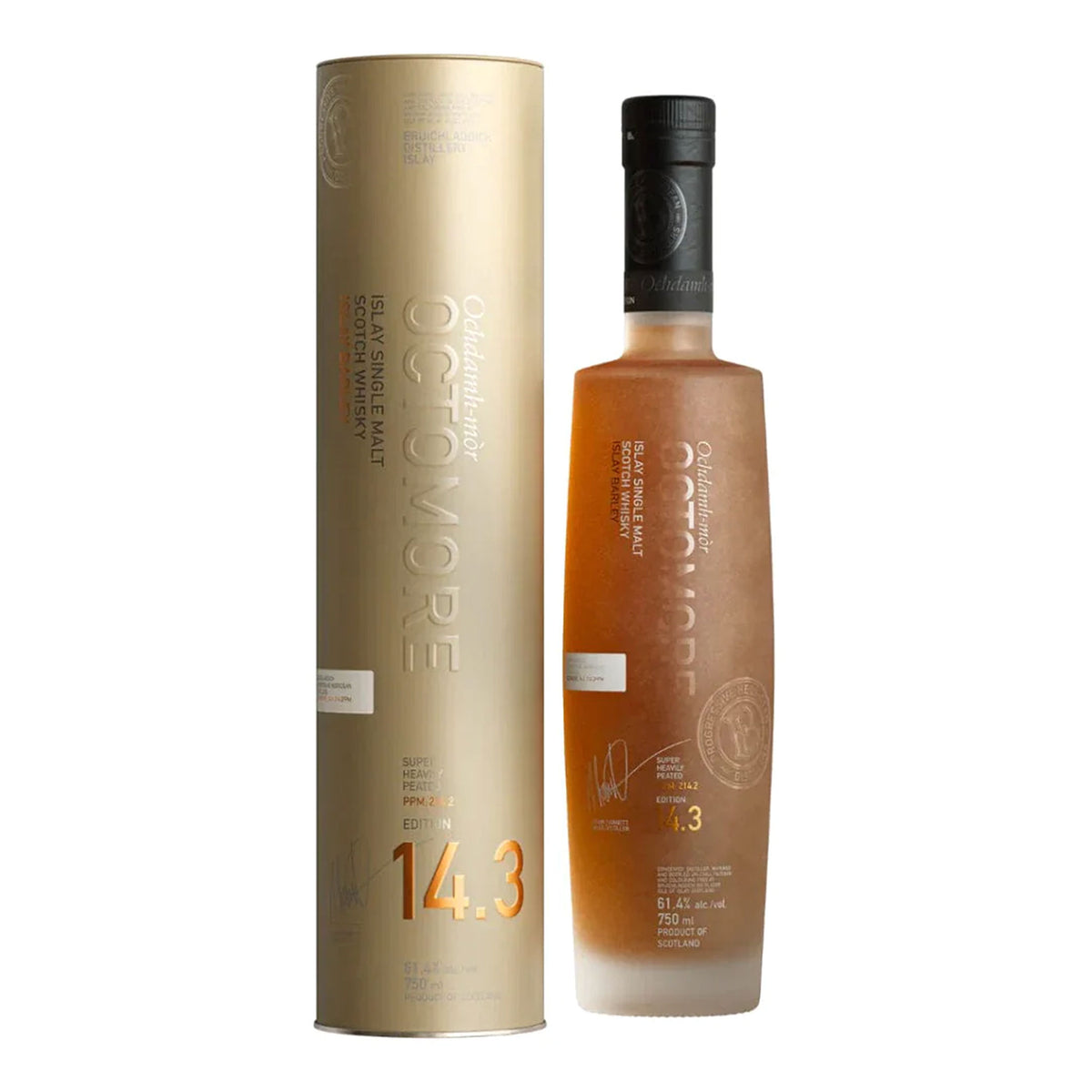 Bruichladdich Octomore 14.3 Cask Strength Single Malt Scotch Whisky 700ml - Kent Street Cellars