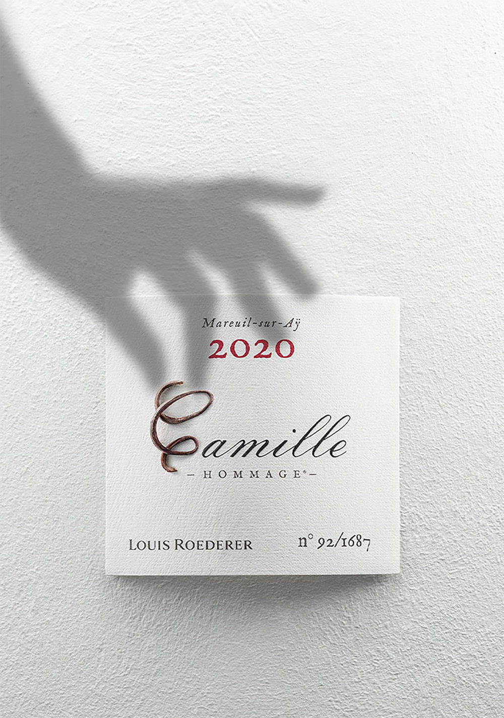 Louis Roederer Hommage à Camille Coteaux Champenois Rouge 2020