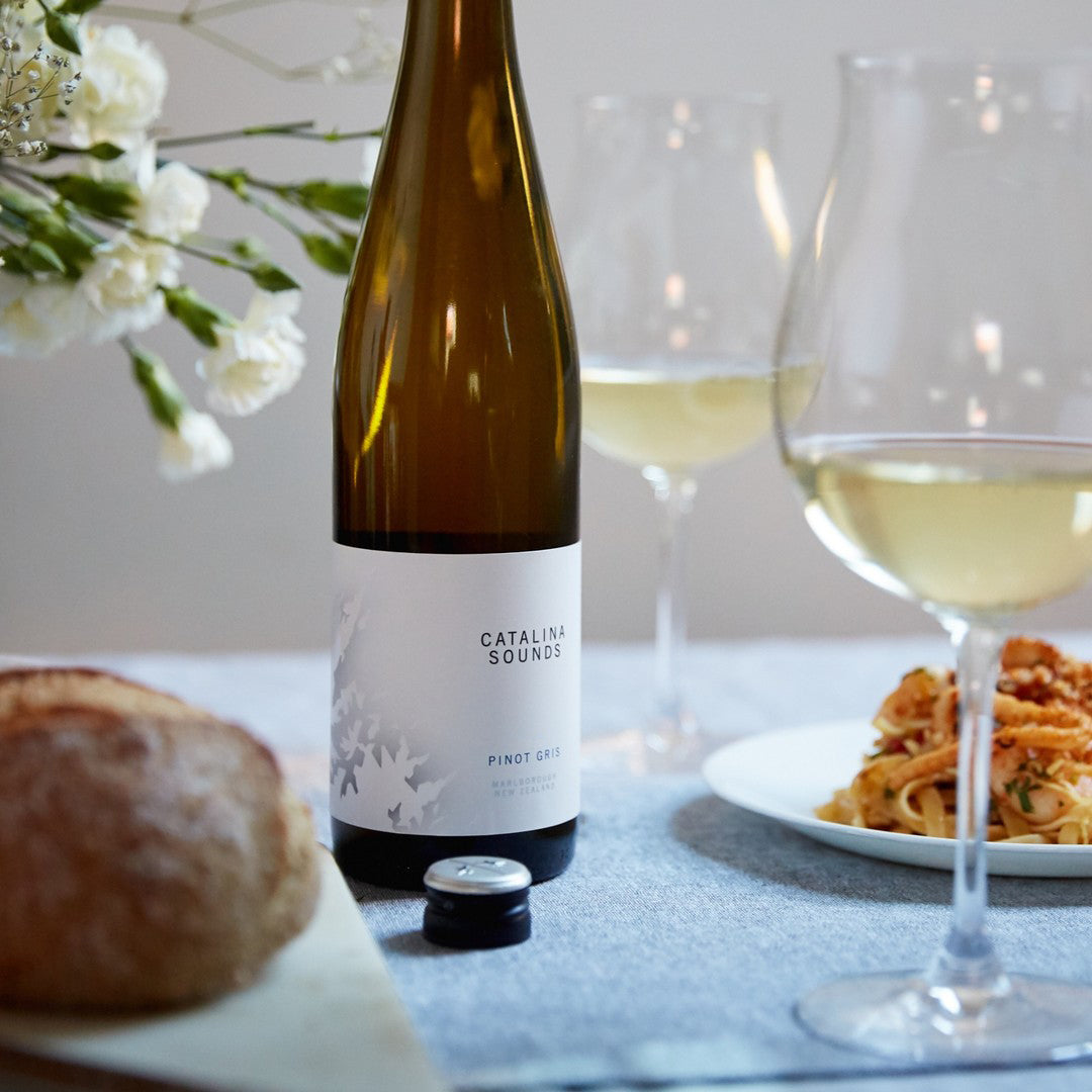 Catalina Sounds Pinot Gris at Lunch - Kent Street Cellars