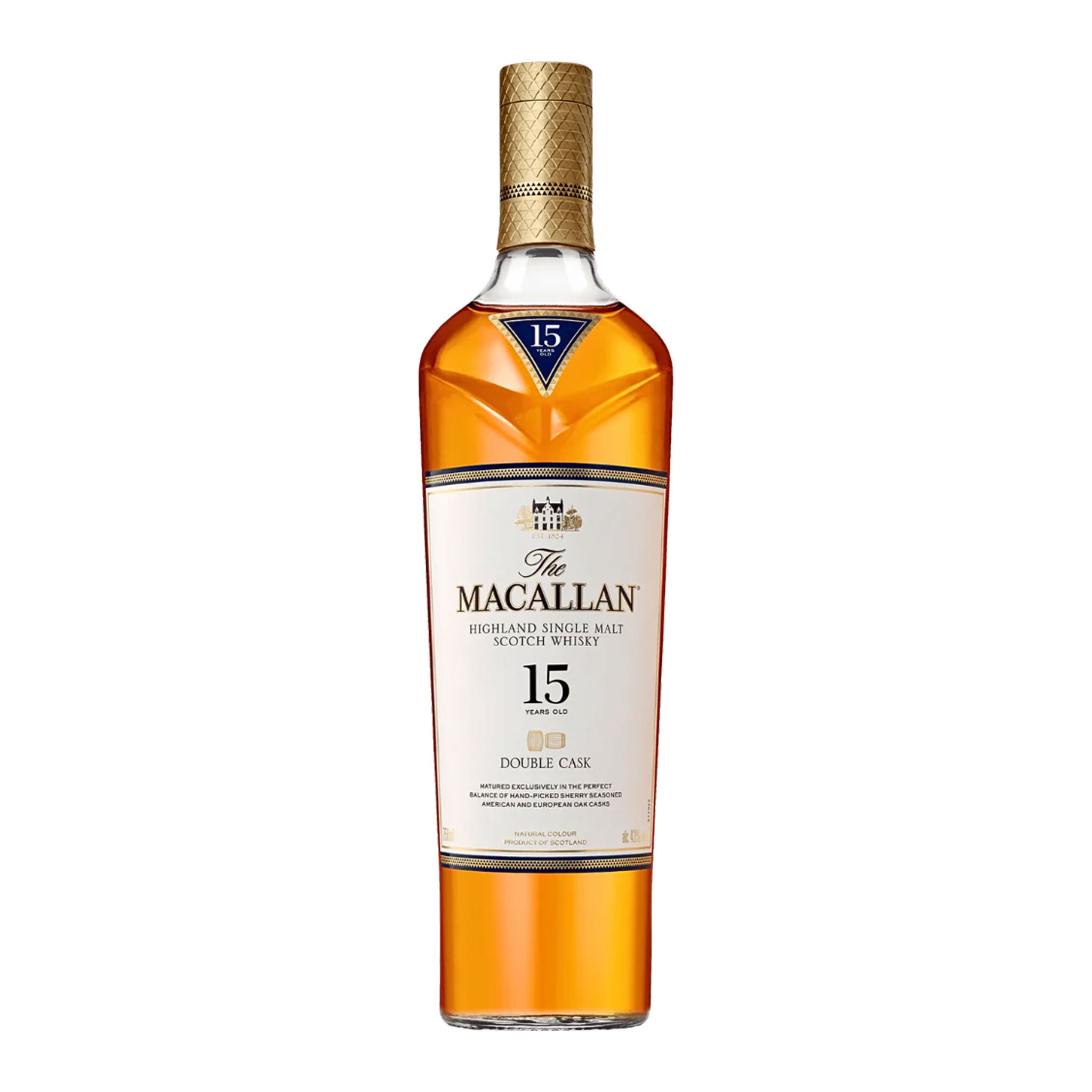 The Macallan Double Cask 15 Year Old Single Malt Scotch Whisky 700ml