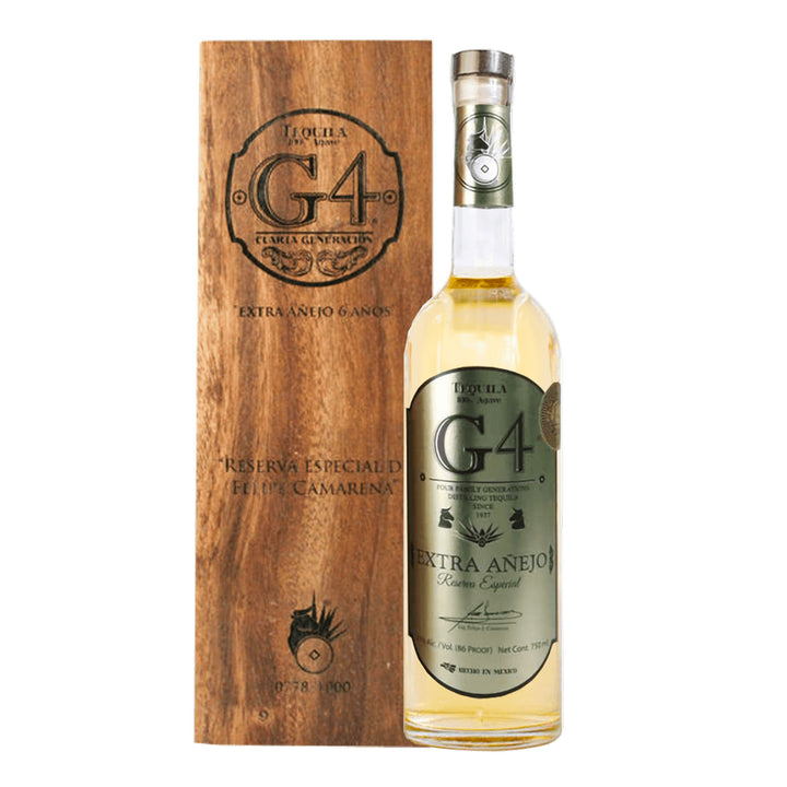 G4 Extra Anejo 7 Year Old Tequila 2024 Limited Edition 750ml