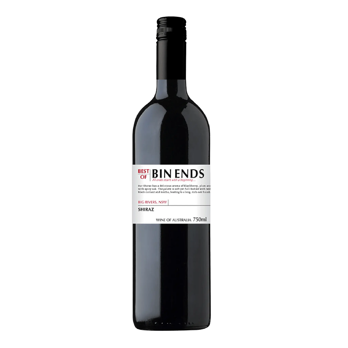 Best of Bin Ends Shiraz (Case of 12) - Kent Street Cellars