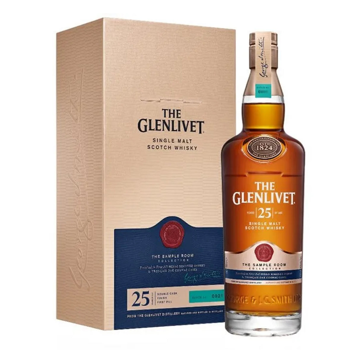 Glenlivet 25 Year Old The Sample Room Collection Single Malt Scotch Whisky 700ml - Kent Street Cellars