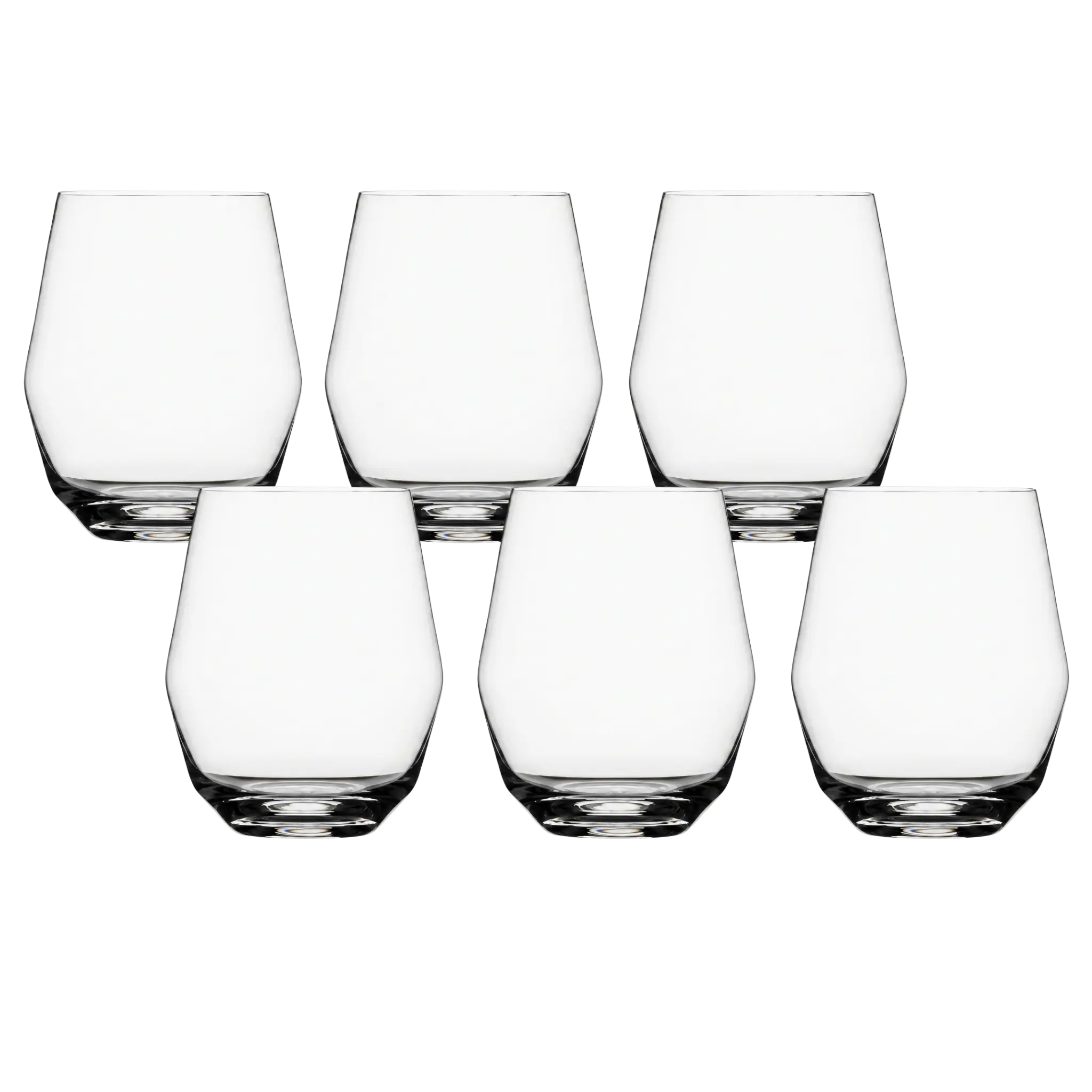 MARKTHOMAS No2180 Double Bend Tumbler Glass (6 Pack)