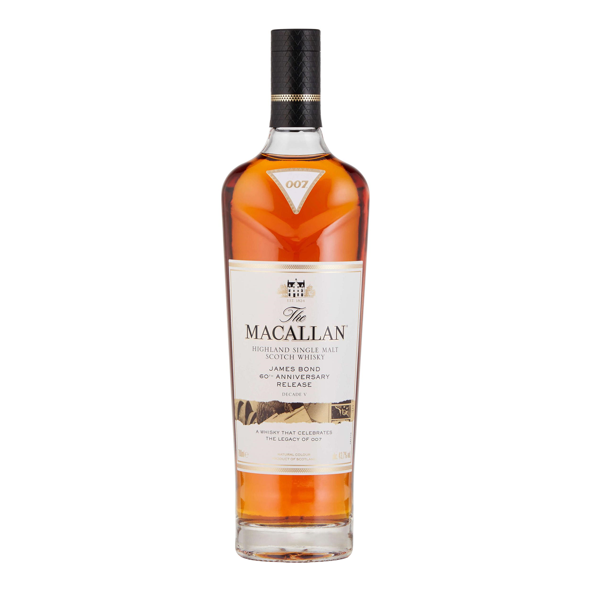 The Macallan James Bond 60th Anniversary Release Decade V Single Malt Scotch Whisky 700ml - Kent Street Cellars
