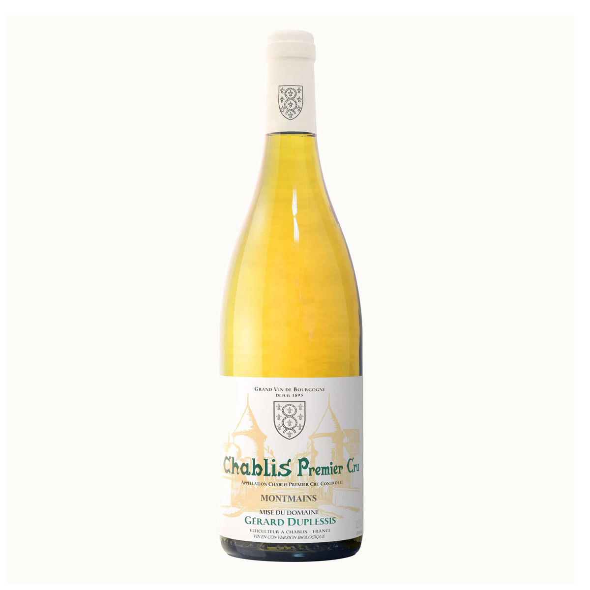 Domaine Gerard Duplessis Chablis 1er Cru Montmains 2020 - Kent Street Cellars 
