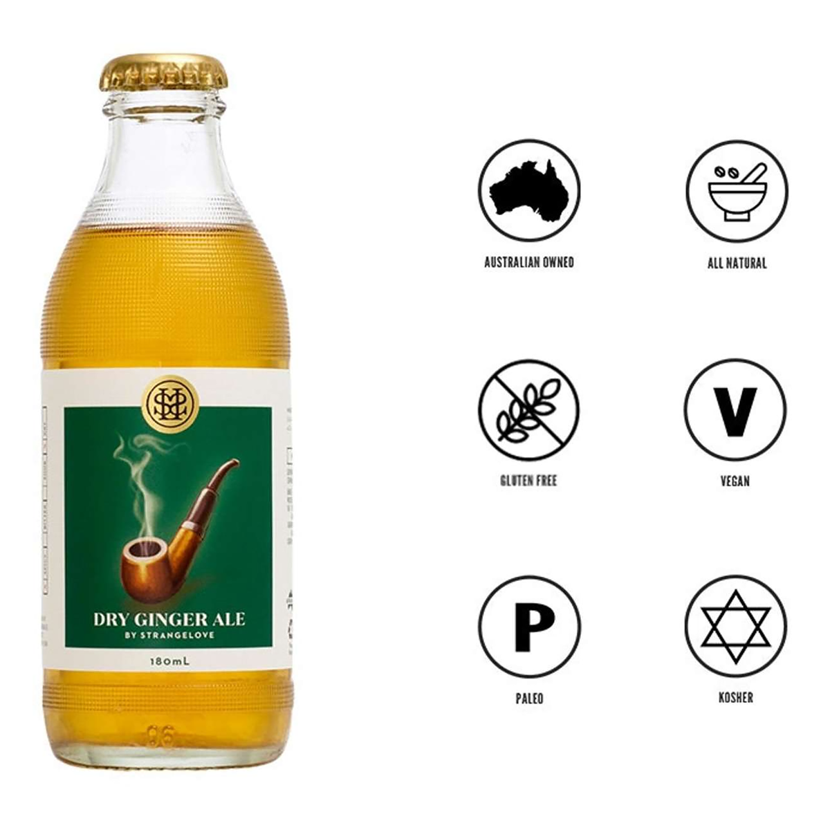 StrangeLove Dry Ginger Ale (Case) - Kent Street Cellars