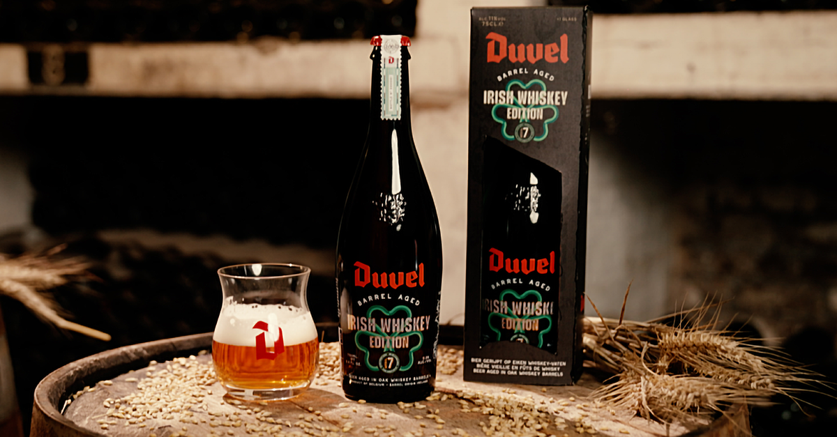 Duvel Barrel Aged Batch 7 Irish Whiskey Edition 750ml Bottle and Tasting Glass - Kent Street Cellars