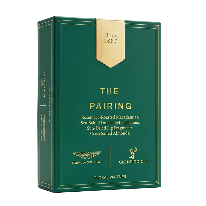 Glenfiddich 16 Aston Martin Snack Pairing