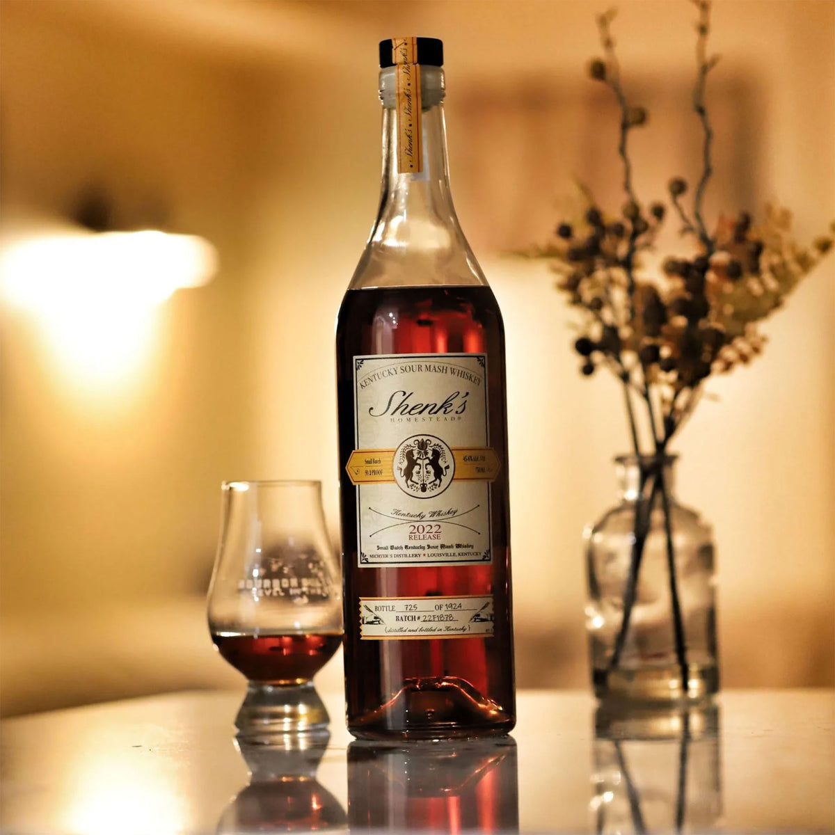 Shenk's Homestead Small Batch Kentucky Sour Mash Whiskey 700ml (2023 Release)