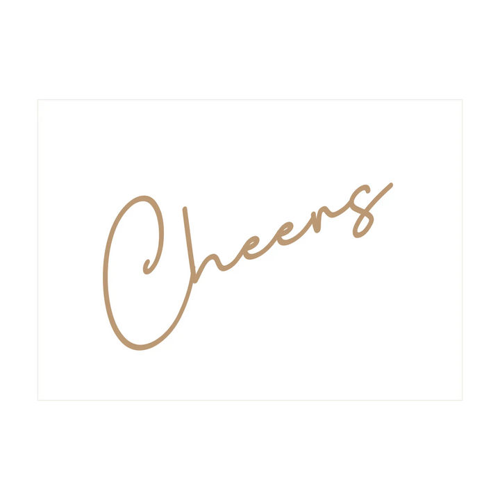Cheers Greeting Card