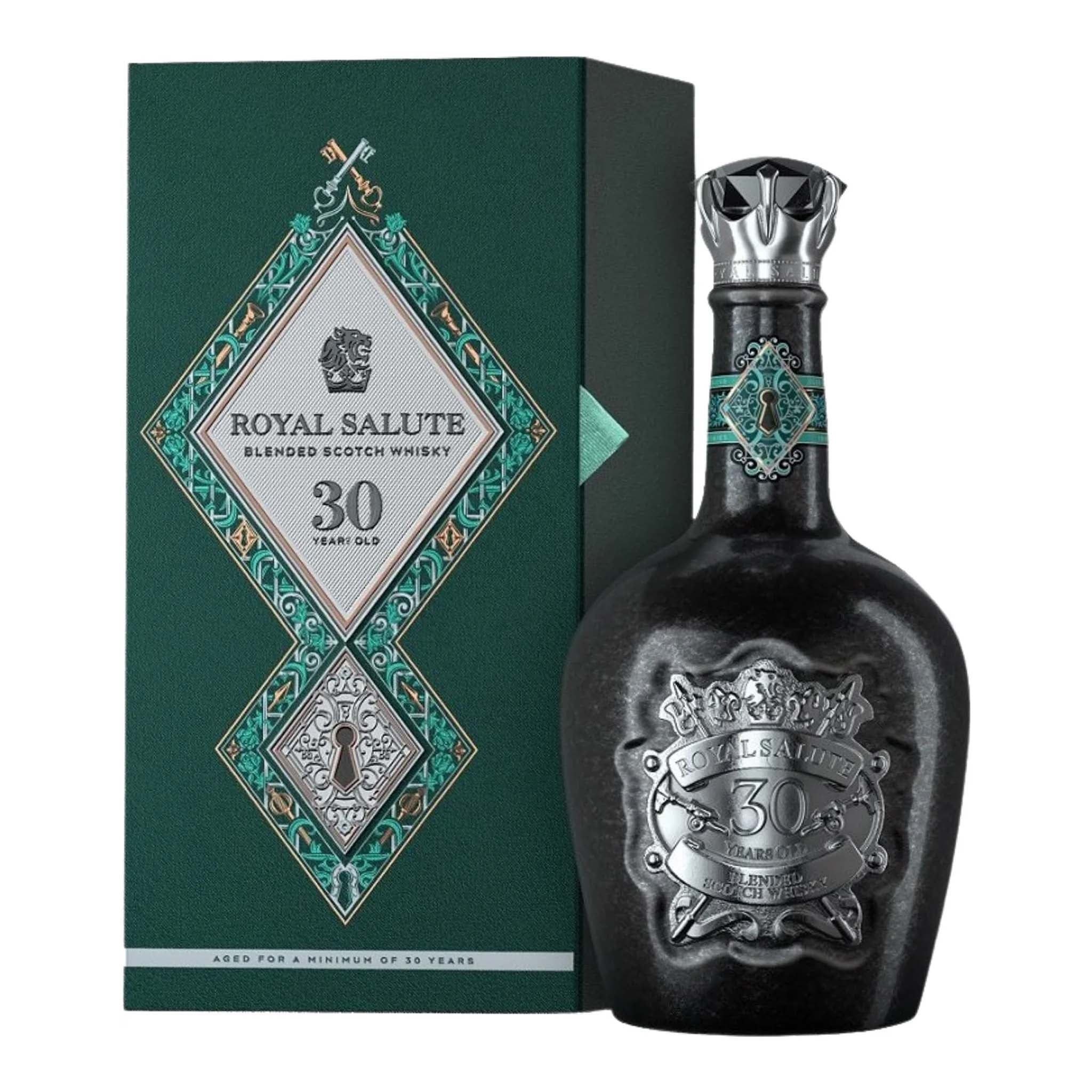 Chivas Royal Salute Key To The Kingdom 30 Year Old Blended Scotch Whisky 500ml