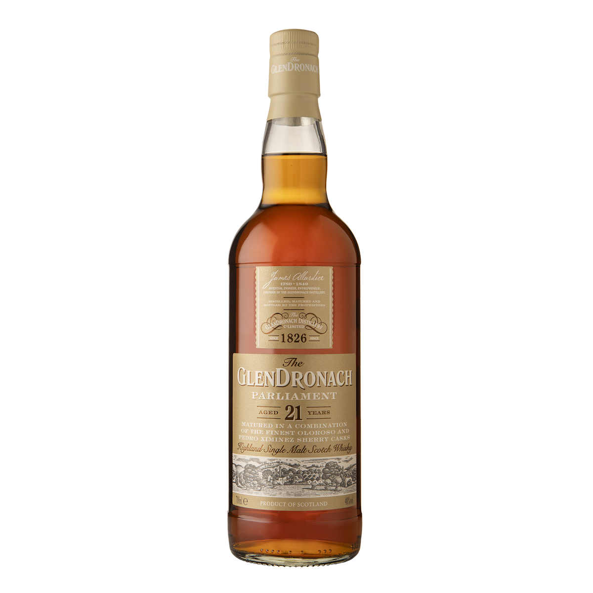 The Glendronach Parliament 21 Year Old Single Malt Scotch Whisky 700ml