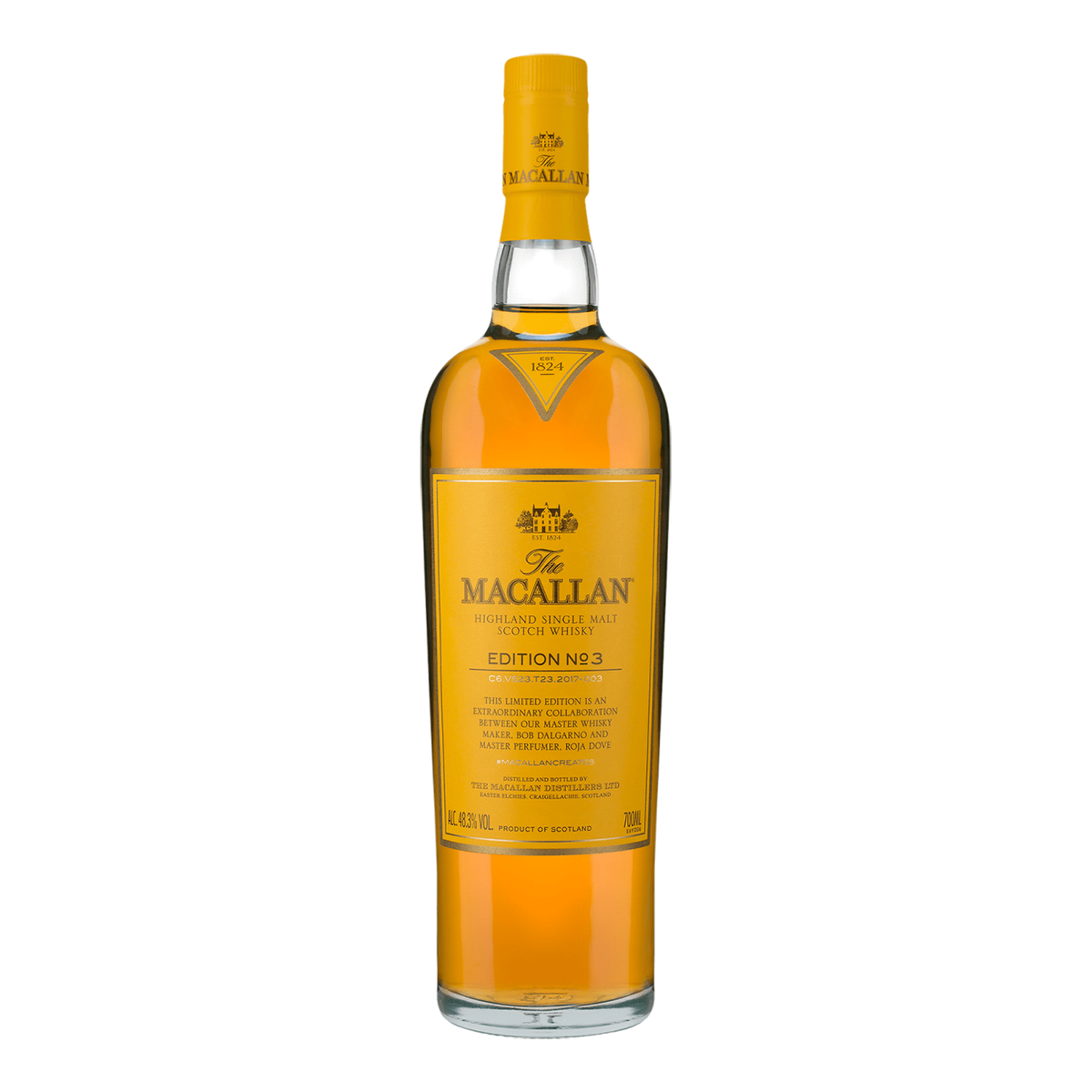 The Macallan Edition No. 3 Single Malt Scotch Whisky 700ml - Kent Street Cellars