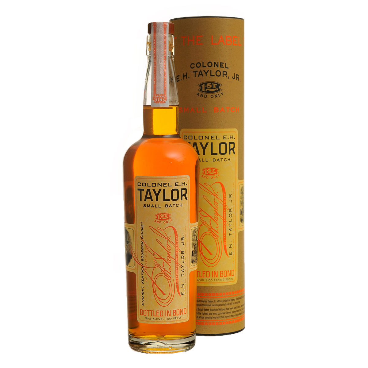 Colonel E.H. Taylor 100 Proof Small Batch Bourbon Whiskey 750ml - Kent Street Cellars