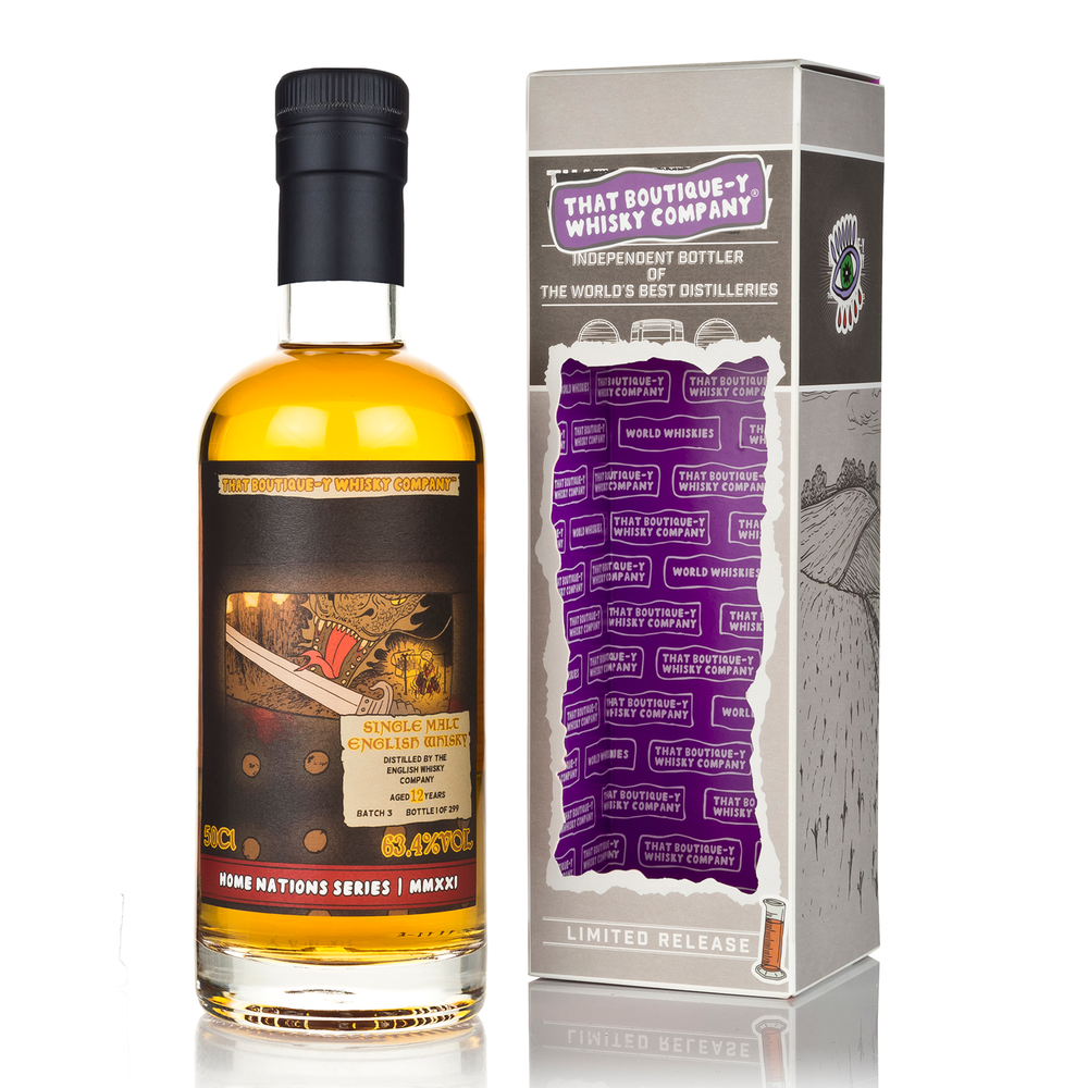 That Boutique-y Whisky Company The English Whisky Co. 12 Year Old Batch 3 Single Malt English Whisky 500ml