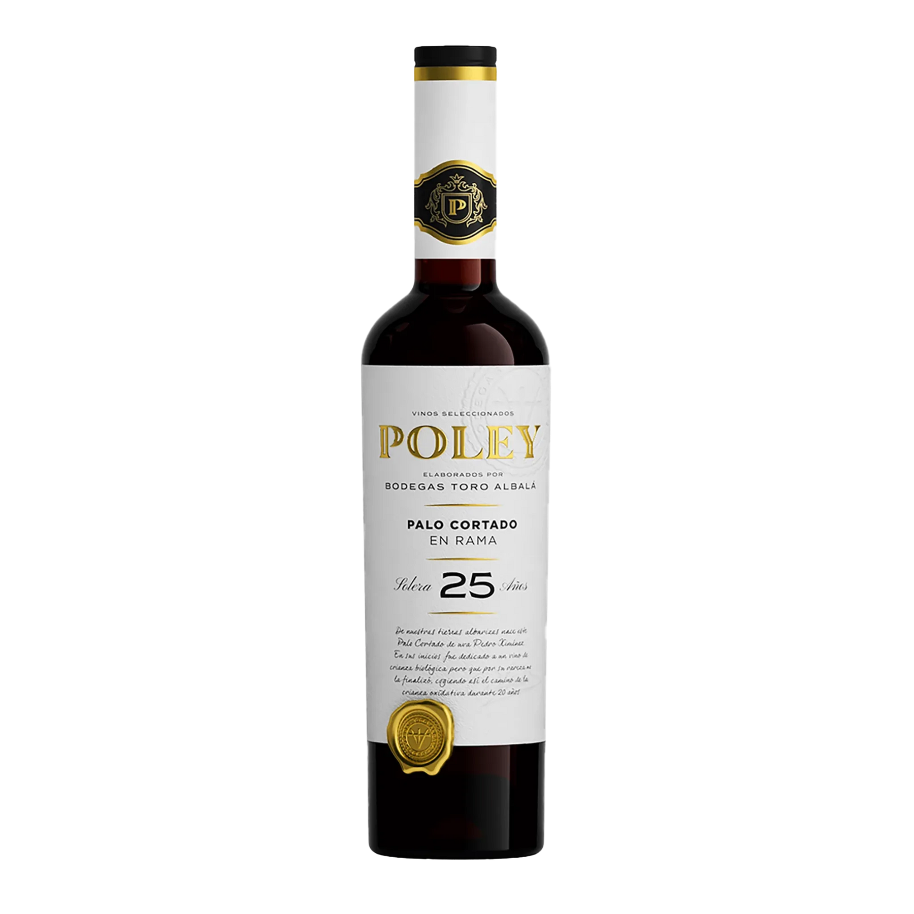 Toro Albalá Poley Palo Cortado En Rama 25 Años NV 500ml