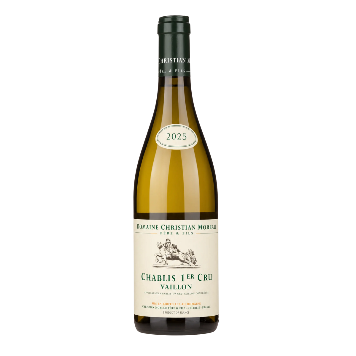 Domaine Christian Moreau Père Et Fils Chablis Vaillon 1er Cru 2025