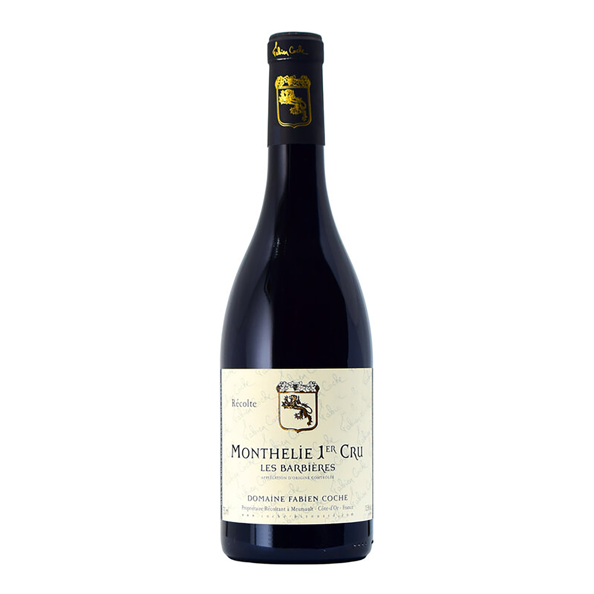 Domaine Fabien Coche Monthelie 1er Cru Les Barbières AOC 2021 - Kent Street Cellars