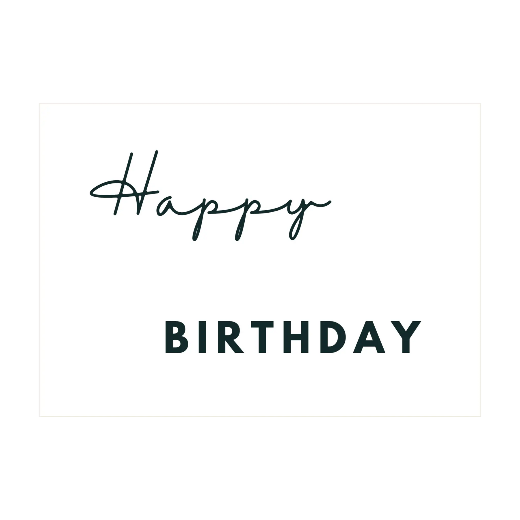 Happy Birthday Greeting Card - Kent Street Cellars