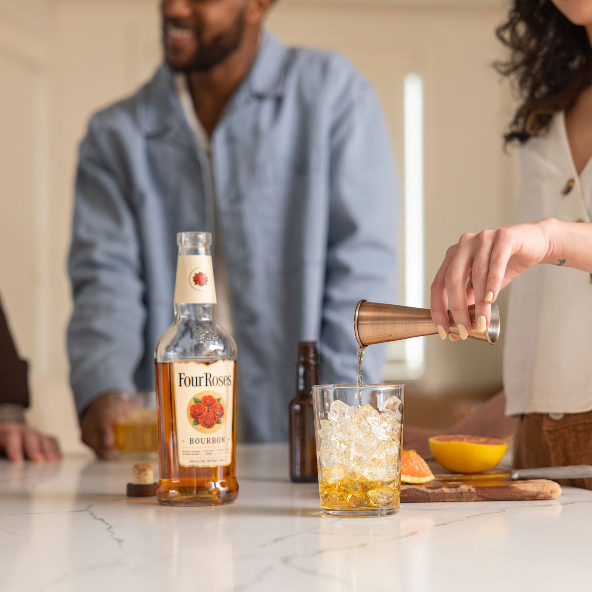 Four Roses Yellow Label Bourbon Whiskey 700ml