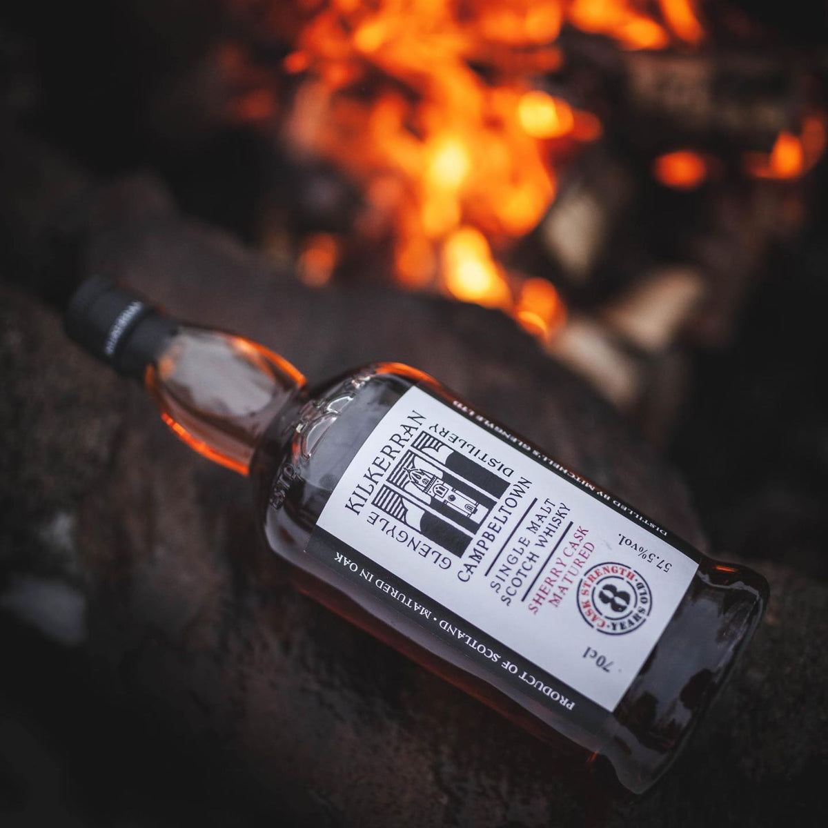 Glengyle Distillery Kilkerran 8 Year Old Cask Strength Sherry Cask Matured Scotch Whisky 700ml - Kent Street Cellars