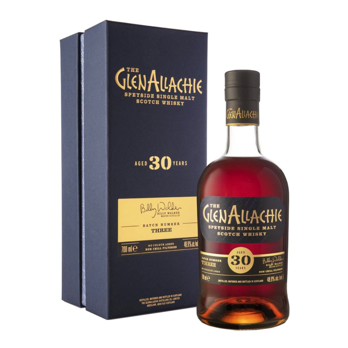 GlenAllachie 30 Year Old Single Malt Scotch Whisky 700ml (Batch 3) - Kent Street Cellars
