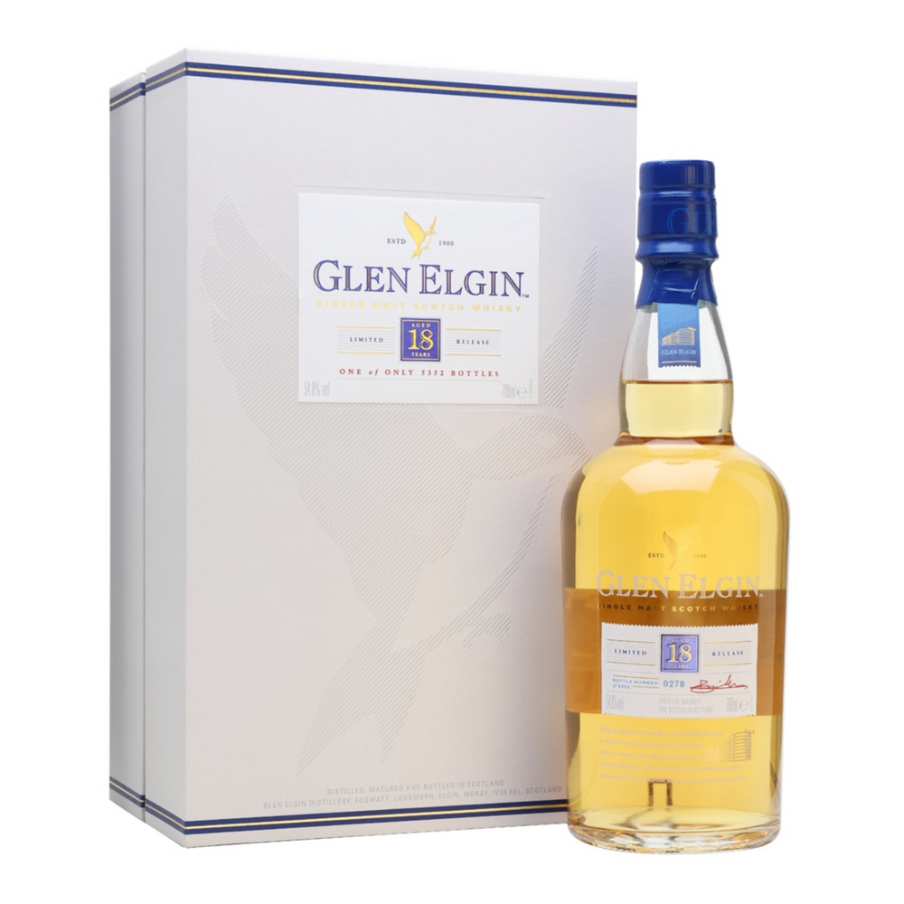 Glen Elgin 18 Year Old Single Malt Scotch Whisky 700ml - Kent Street Cellars