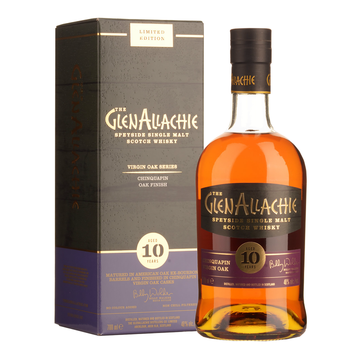 GlenAllachie 10 Year Old Chinquapin Oak Single Malt Scotch Whisky 700ml