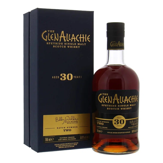 GlenAllachie 30 Year Old Single Malt Scotch Whisky 700ml (Batch 2)
