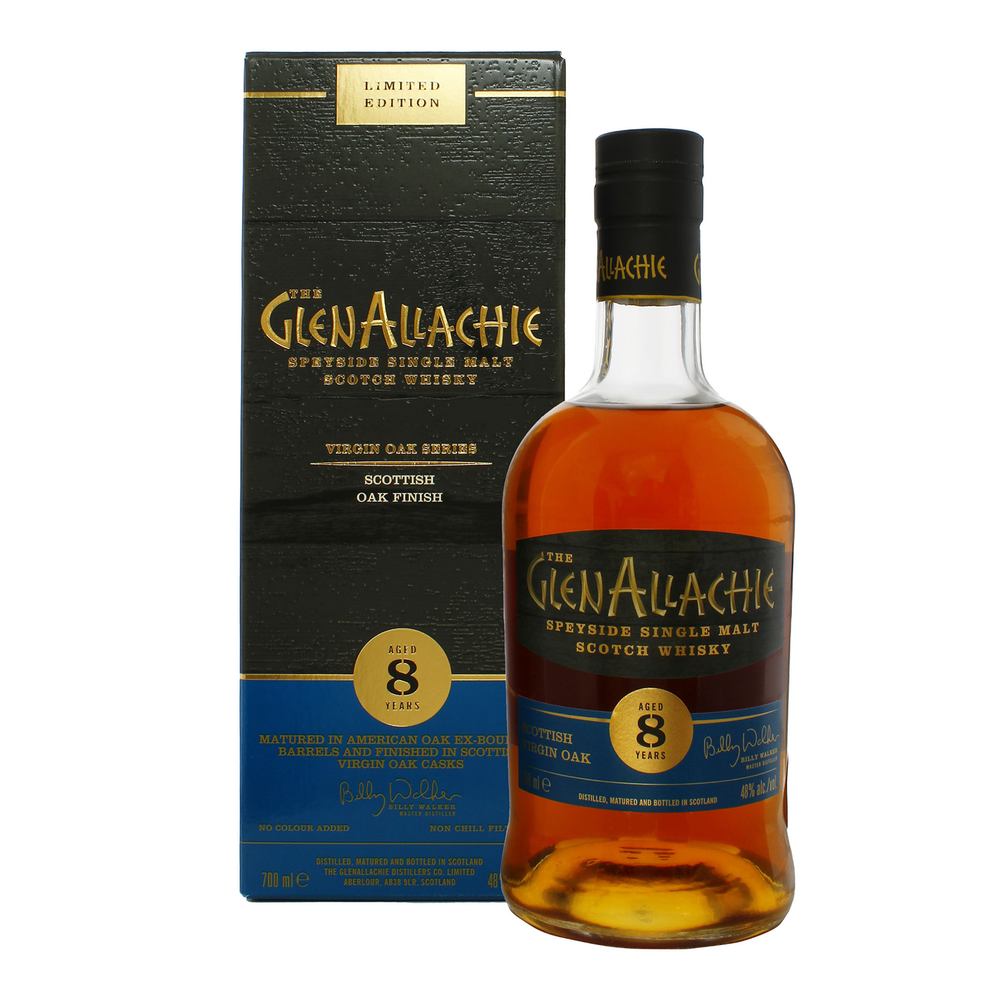 GlenAllachie 8 Year Old Scottish Oak Single Malt Scotch Whisky 700ml - Kent Street Cellars