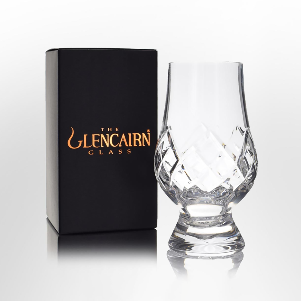 Glencairn Crystal Cut Tartan Whisky Glass (Single)