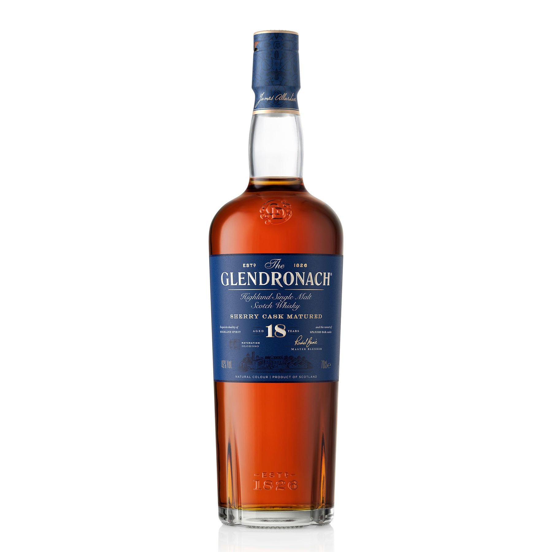 The Glendronach 18 Year Old Single Malt Whisky 700ml (New Release)
