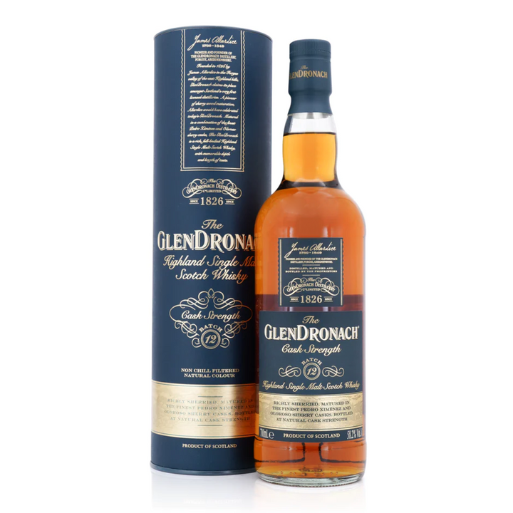 The Glendronach Cask Strength Batch 12 Single Malt Scotch Whisky 700ml