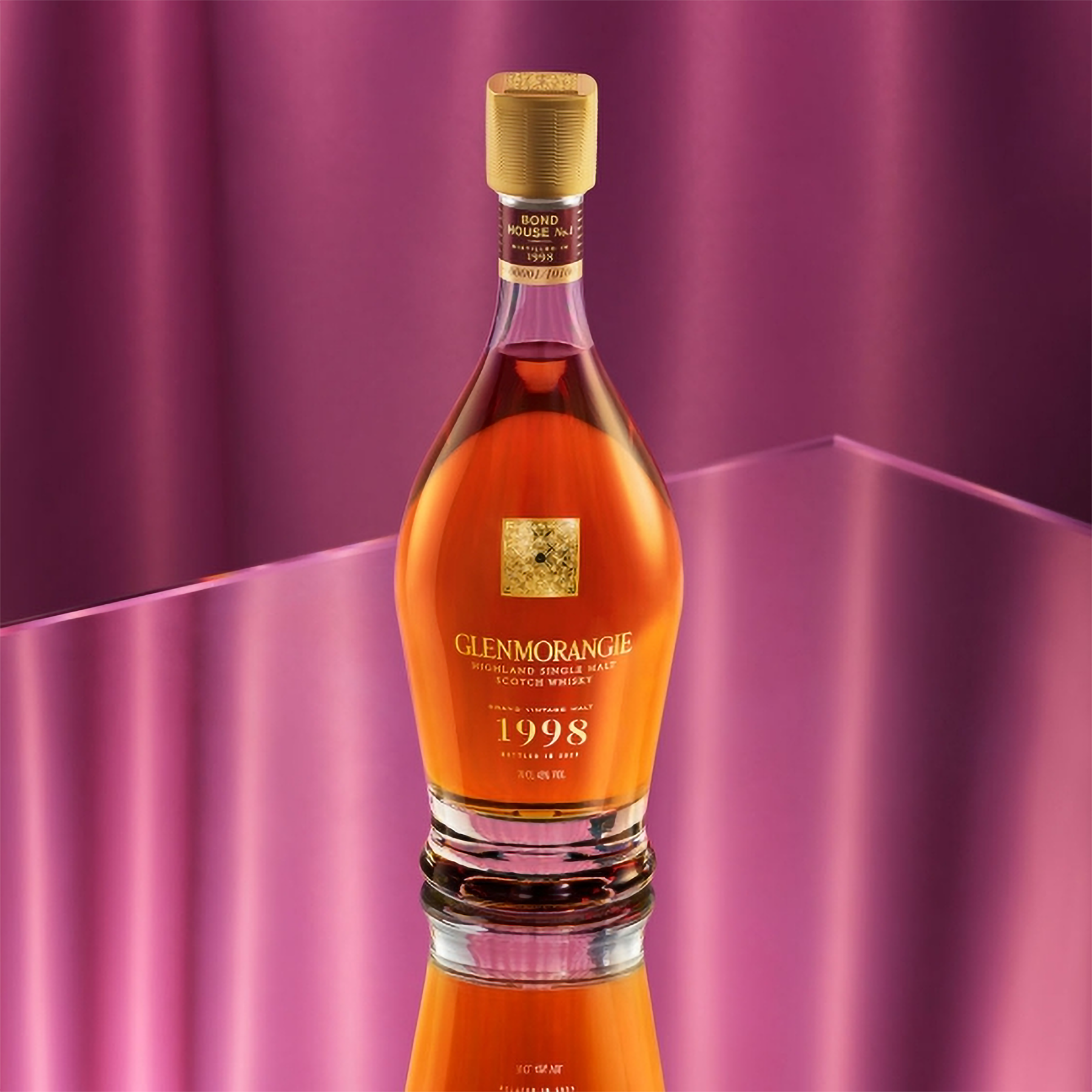 Glenmorangie Grand Vintage Malt 1998 23 Year Old Single Malt Scotch Whisky 700ml