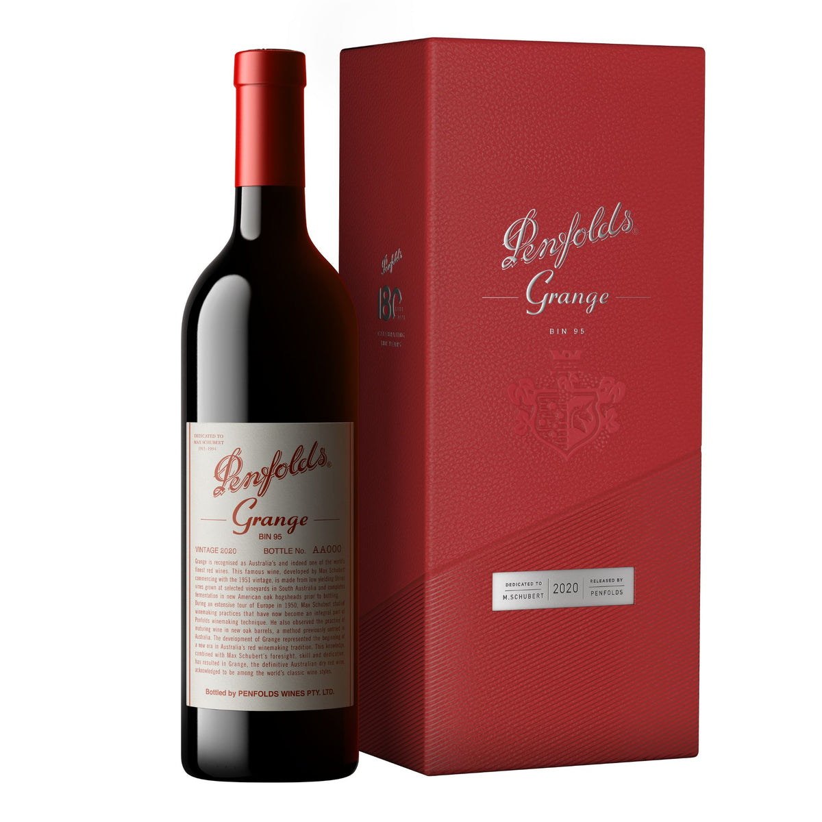 Penfolds Bin 95 Grange Shiraz 2020 (Gift Boxed) - Kent Street Cellars